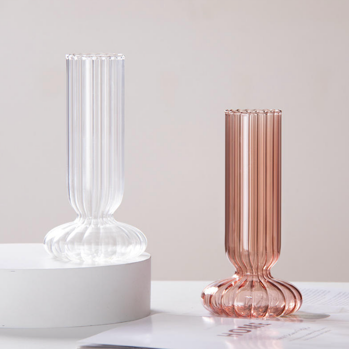 Minimalist Glass Vase