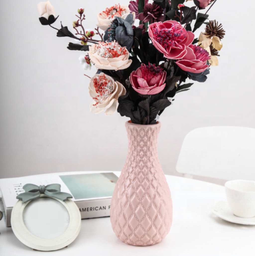 Nordic Unbreakable Plastic Flower Vase