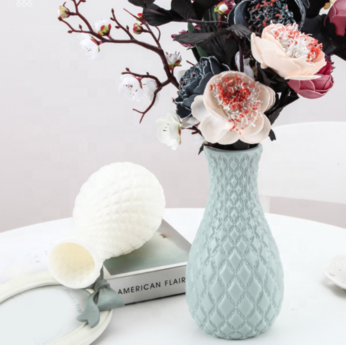 Nordic Unbreakable Plastic Flower Vase