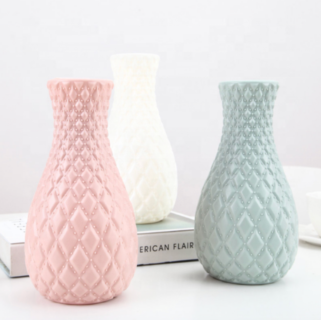Nordic Unbreakable Plastic Flower Vase