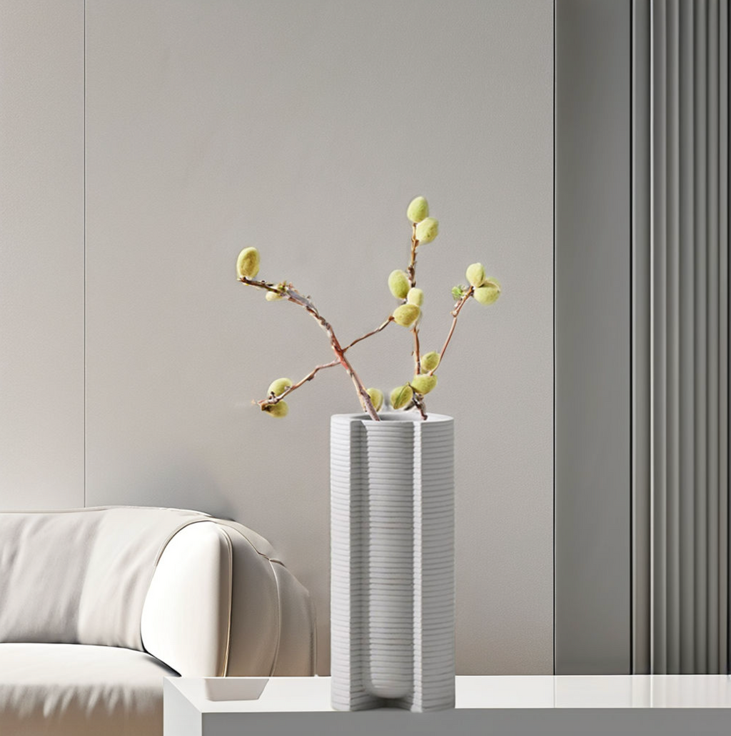 Nordic Minimalist Resin Vase