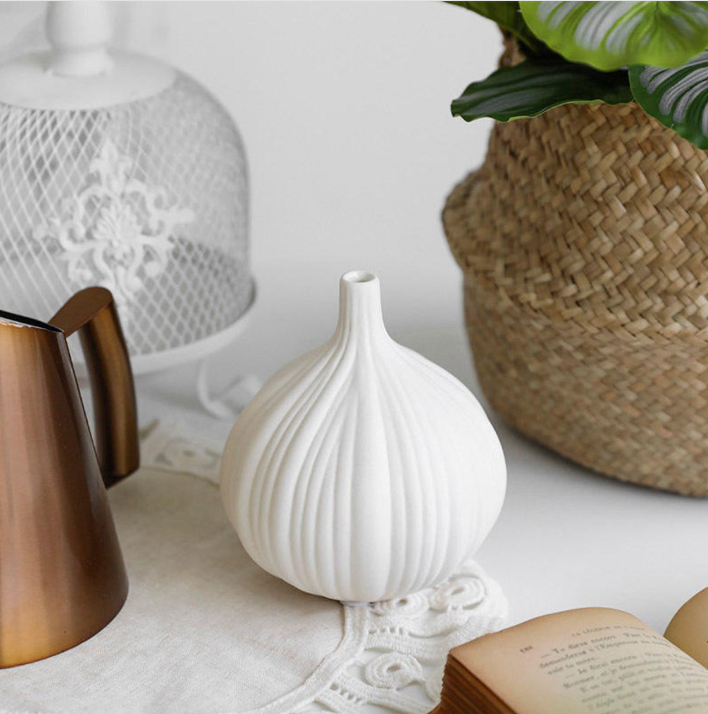 Nordic White Ceramic Vase